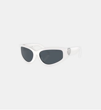 Lunettes de soleil Irrégulier TF4217 - Tiffany & Co - Blanc vif