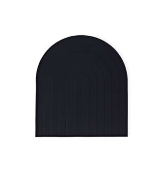 Égouttoir à vaisselle en silicone arc-en-ciel - OYOY - Noir
