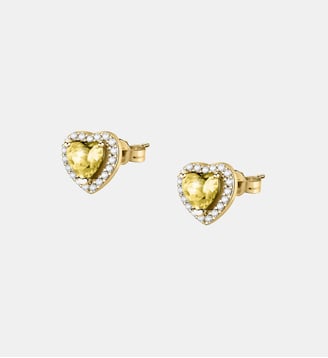 Boucles D'Oreilles en acier, cristaux, TESORI - Morellato - Jaune