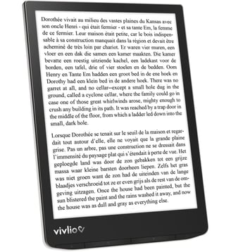 Liseuse eBook InkPad 4 - VIVLIO - Noir
