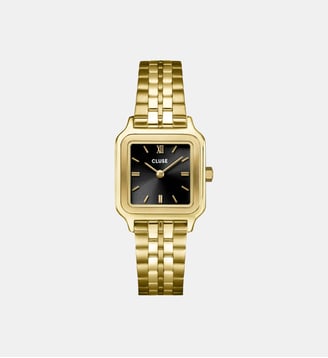 Montre Gracieuse petite Noir CG11802 - Cluse - Doré