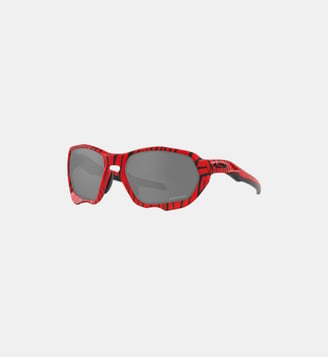 Lunettes de soleil Rectangulaire OO9019 Plazma Red Tiger - Oakley - Tigré rouge