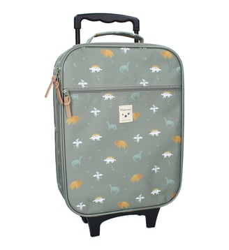 Valise à roulettes - Kidzroom - Vert