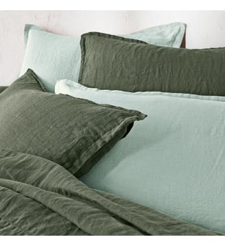 Housse de couette en lin lavé La Redoute Interieurs