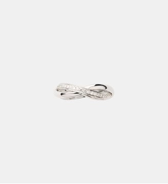 Bague Tresse - Poiray - Or blanc