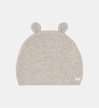 Bonnet -  laine cachemire petit ours - Tartine Et Chocolat - Beige
