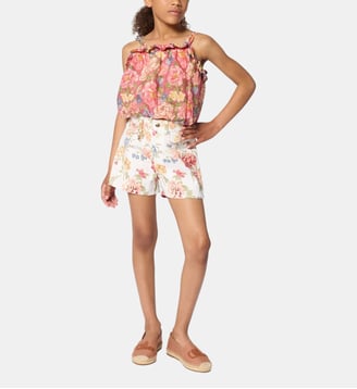 Short imprimé - Chloe Kids - Rose rose