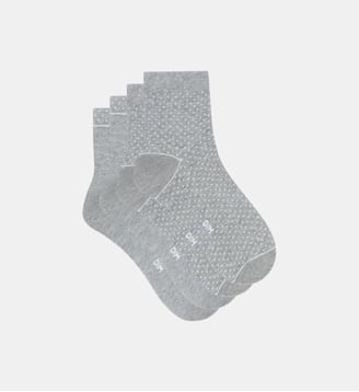 Lot de 2 paires de chaussettes - Dim - Gris chiné