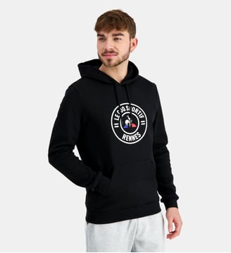 Sweat à capuche Unisexe City - Le Coq Sportif - Noir
