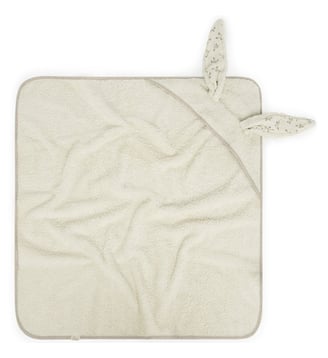 Cape de bain Bunny - Babyshower - Écru