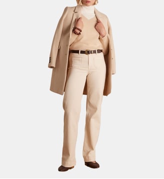 Manteau Mi-Long Anabelle Bis - Maison 123 - Naturel