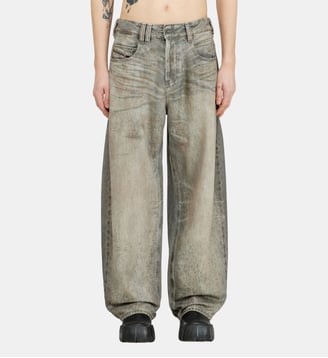 Relaxed Jeans Regular Waist 1997 D-Enim-M - Diesel - Gris