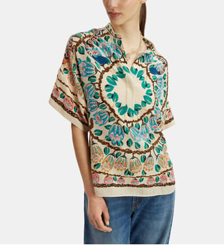 Blouse Estelle Eve Placée Ecru - La DoubleJ - Écru