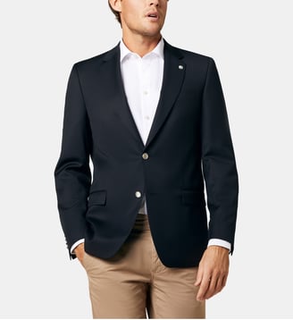 Blazer en laine regular Duncan-B - Digel - Marine