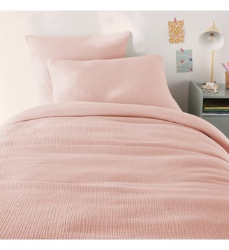 Housse de couette enfant gaze/coton lavé La Redoute Interieurs