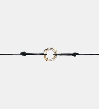 Bracelet Tresse cordon - Poiray - Or jaune