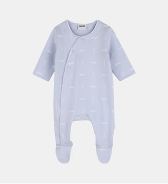 Ensemble pyjama, bavoir et bonnet - BOSS Kidswear - Ciel