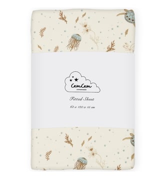Drap housse - CAMCAM COPENHAGEN - Bleu