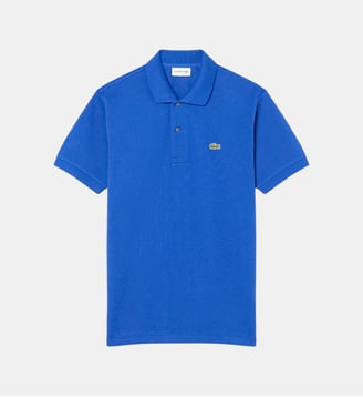 Polo L.12.12 classic fit chiné - Lacoste - Bleu