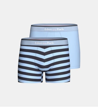 Lot de 2 shortys - Eden Park - Bleu clair
