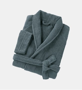 Peignoir éponge col châle 450g/m² La Redoute Interieurs
