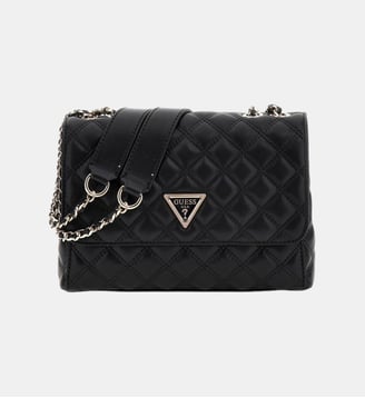 Sac à bandoulière Giully surpiqué - Guess - Noir