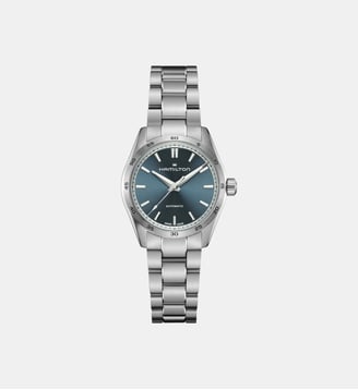 Montre automatique Jazzmaster Bleu H36105140 - Hamilton - Argenté