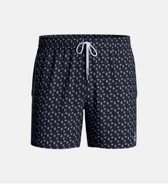 Short de bain avec micro-motif - Impetus - Bleu marine