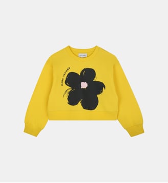 Sweat-shirt coton molletonné - Marc Jacobs Kids - Genet
