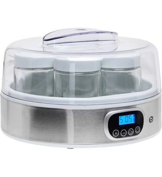 Yaourtière EYM 3 - Essentiel B - Blanc et inox