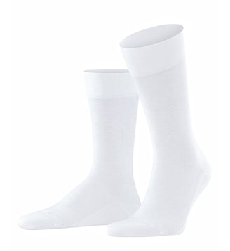 Chaussettes Sensitive London Coton - Falke - Blanc