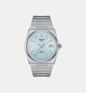 Montre automatique PRX Bleu clair T1374071135100 - Tissot - Argenté