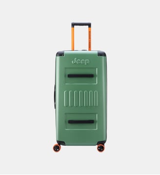 Valise extensible JH002B 4R 80cm - Delsey Paris - Vert