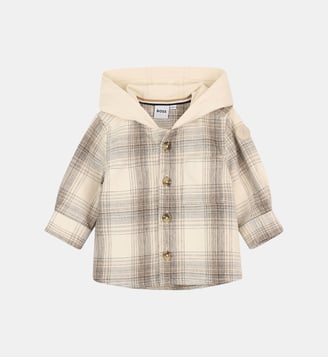 Chemise à carreaux - BOSS Kidswear - Ivory