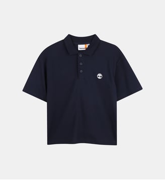 Polo manches courtes - Timberland - Bleu cargo