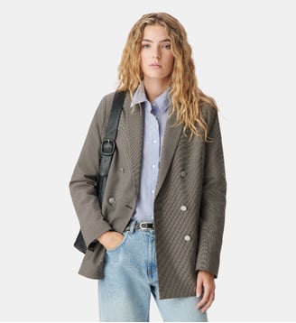 Veste de tailleur Prince-de-Galles Ikks