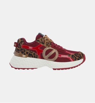 CARTER 2.0 RUNNER W - ROUGE/LEOPARD - No Name - Rouge