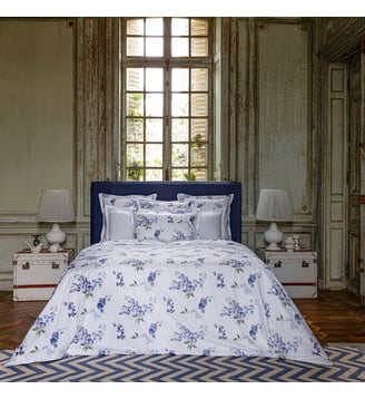 Housse De Couette Charme - Anne de Solène - Blanc