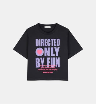 Tee-shirt manches courtes - Billieblush - Dark grey