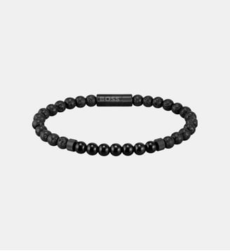 MIXED BEADS NOIRPCE. - BOSS - Noir