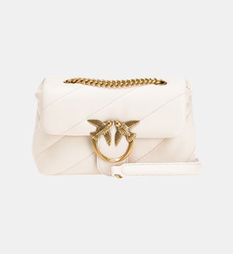 Petit sac bandoulière love bag puff maxi quilt - Pinko - Blanc
