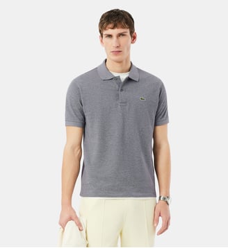 Polo L.12.12 classic fit chiné - Lacoste - Gris roc chiné