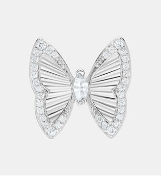 Boucle d'oreille Chrysalide Or - Nebuleuse Bijoux - Argent