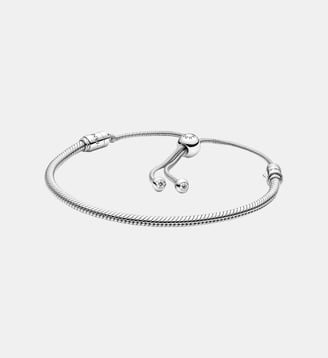 Bracelet Coulissant Maille Serpent - Pandora - Argenté