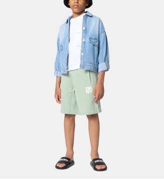 Bermuda en molleton - DKNY - Leek