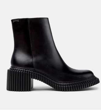 Bottines Pix London cuir - Camper - Noir