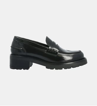 Mocassin felicie - spazzolato - Colisée Paris - Noir