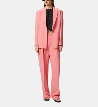 Pantalon large élégant à pinces - Pinko - Corail