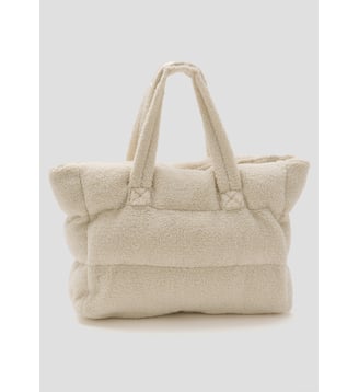 Tote-bag Leona sherpa - Jott - Naturel