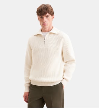 Le pull camionneur 1/1 Regular - Seidensticker - Beige